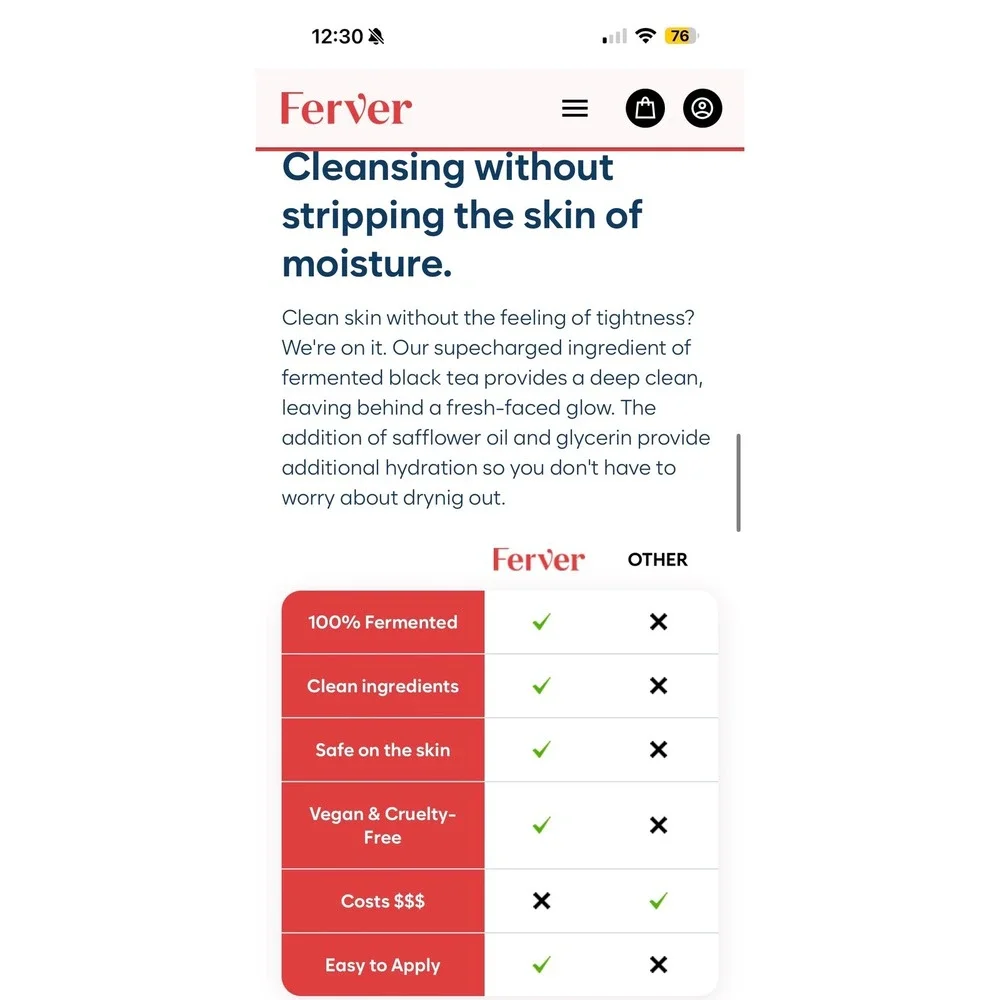 Ferver fermented black
